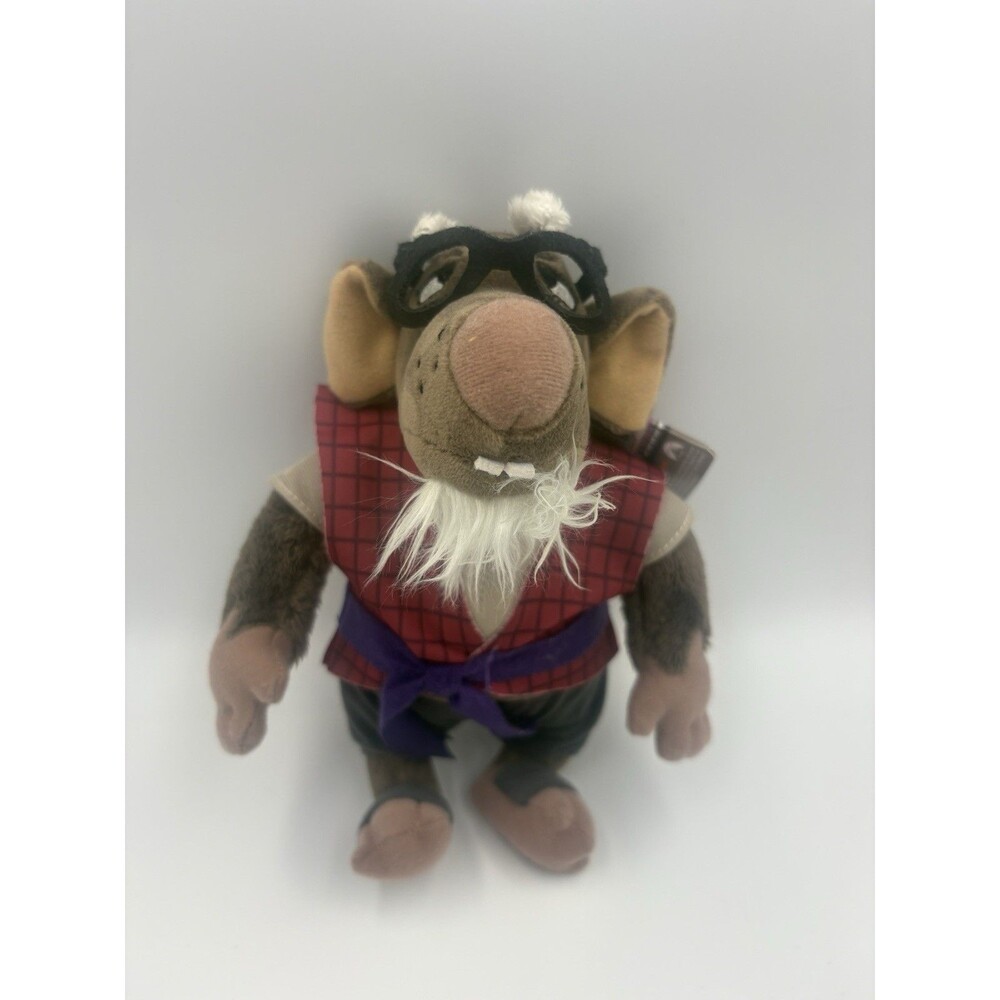 Splinter Teenage Mutant Ninja Turtles Mutant Mayhem 8" Plush TMNT Nickelodeon